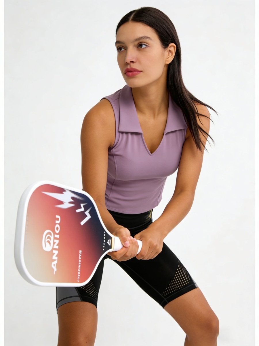 Sleeveless Pickleball Polo Top