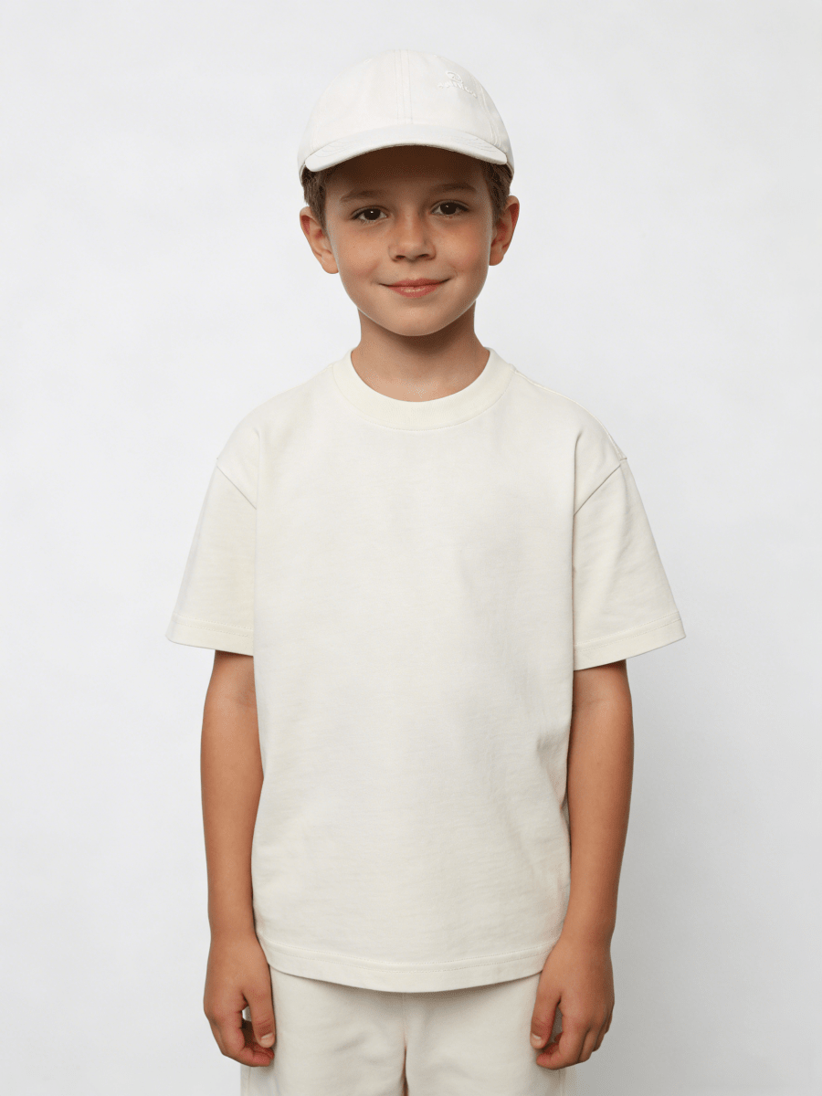 UPF 50+ Kids Cotton Baseball Cap