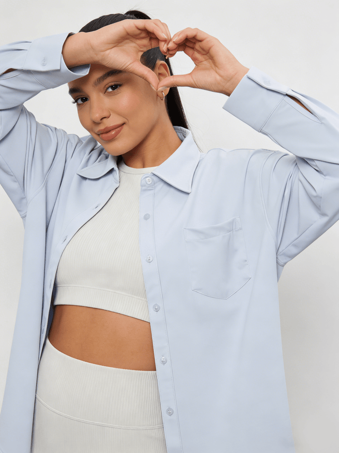 日よけ用 UPF 50+ 長袖シャツ