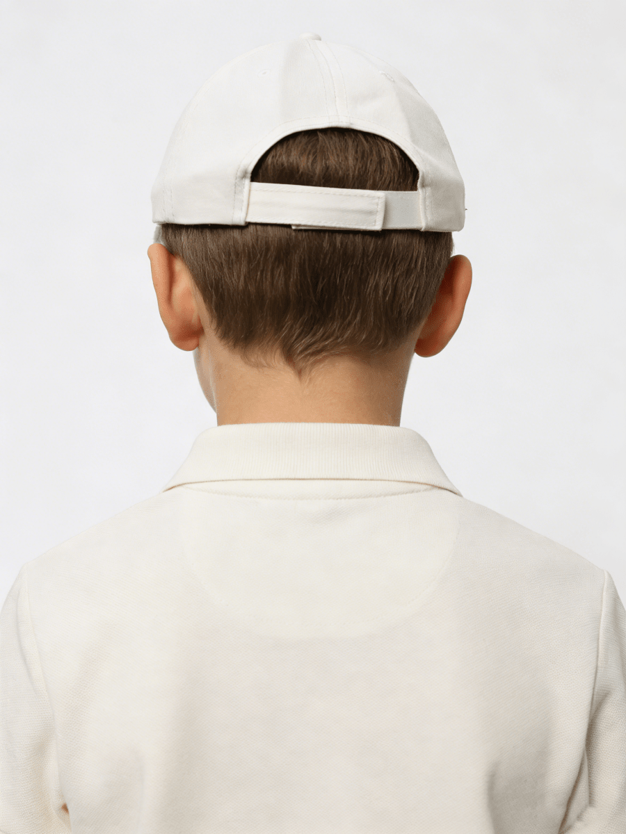 UPF 50+ Kids Cotton Baseball Cap