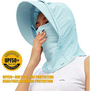 3 - in - 1 UV Sun Protection Face Mask and Balaclava - Sidiou Group