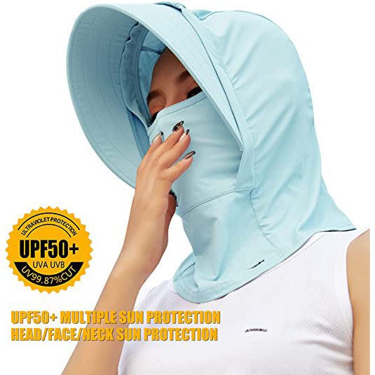 3 - in - 1 UV Sun Protection Face Mask and Balaclava - Sidiou Group