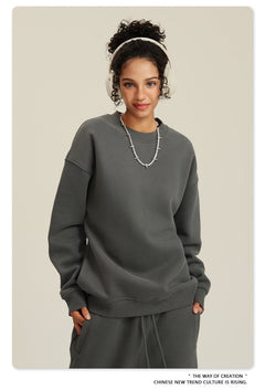 Fleece Sweatshirt and Sweatpants Set