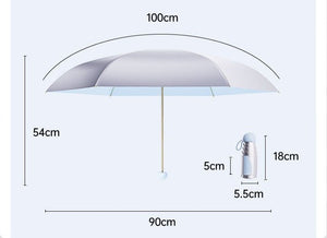 Titanium Silver UV Umbrella UPF50+