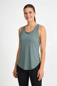 Sleeveless Athletic Yoga Top