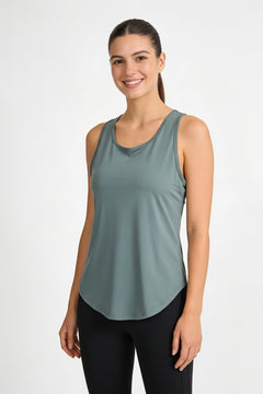 Sleeveless Athletic Yoga Top
