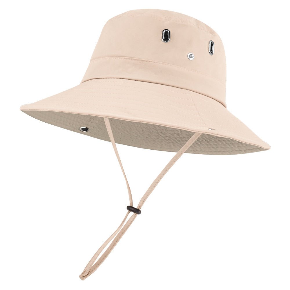 UPF50+ Wide Brim Foldable Bucket Hat