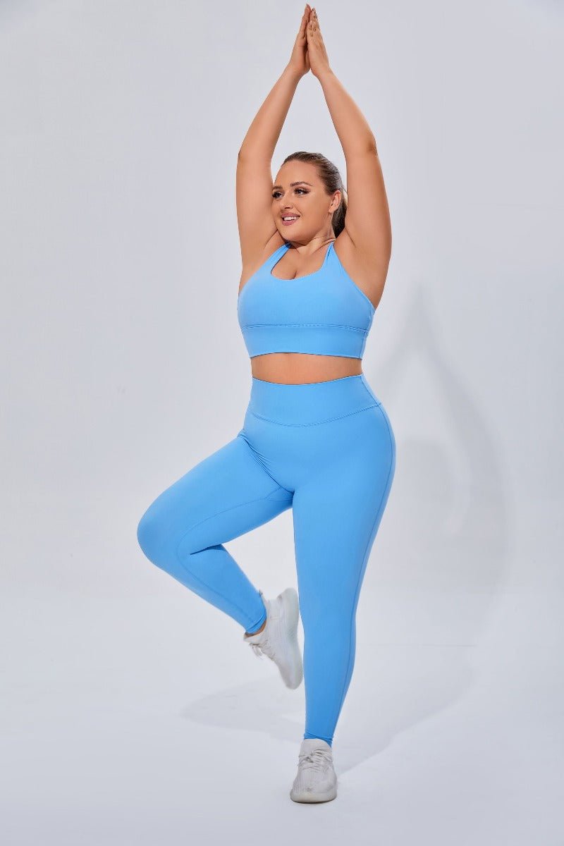 Plus Size High Waist Yoga Leggings