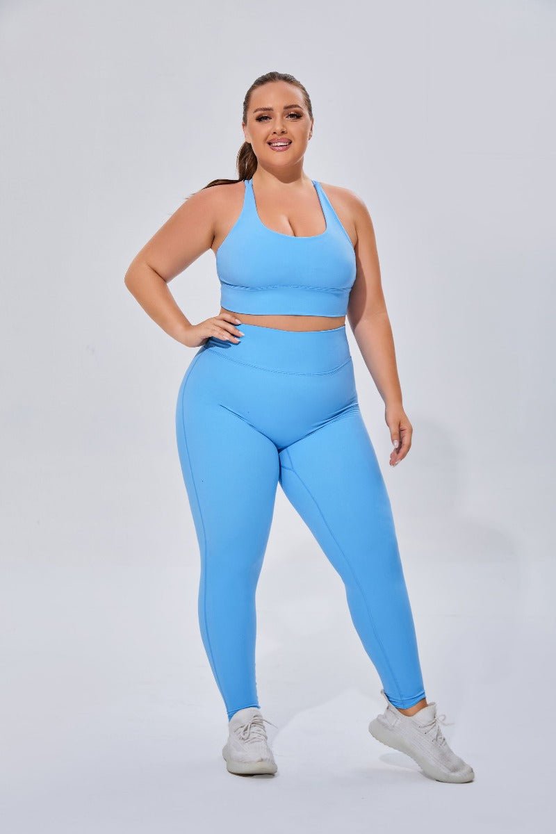 Plus Size High Waist Yoga Leggings