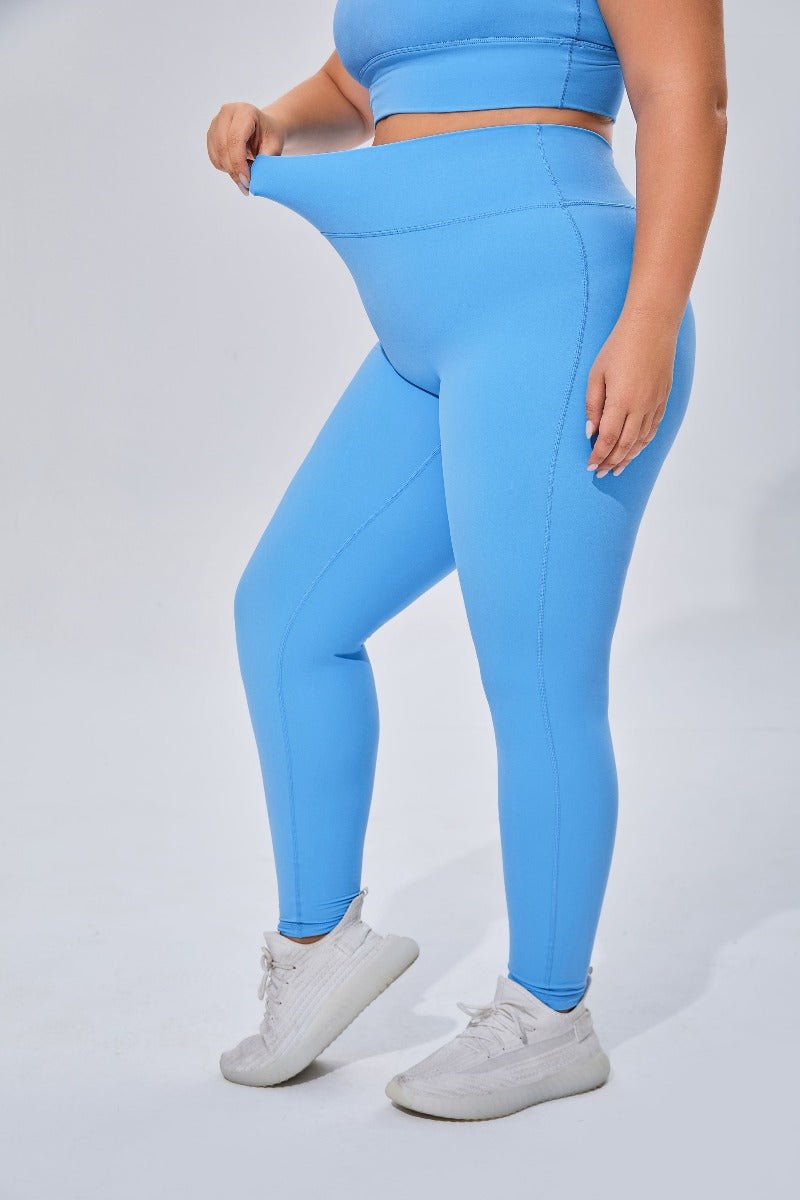 Plus Size High Waist Yoga Leggings