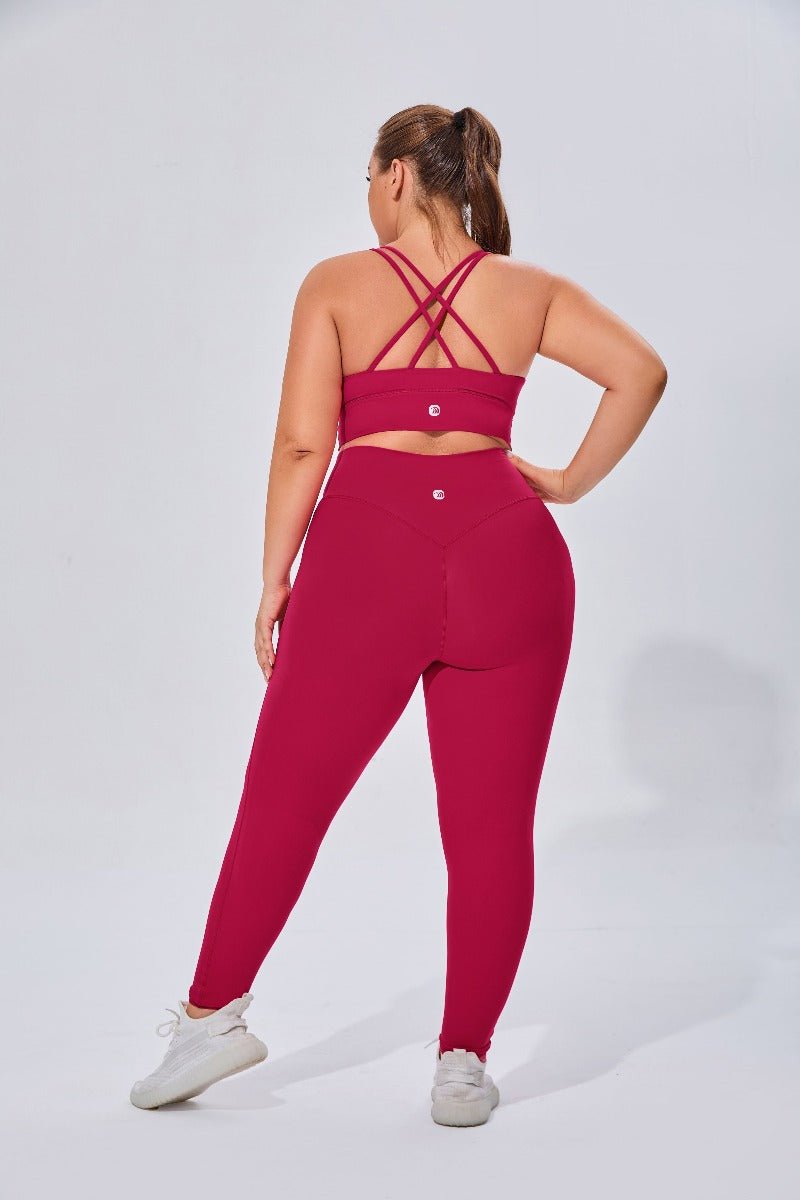 Plus Size High Waist Yoga Leggings