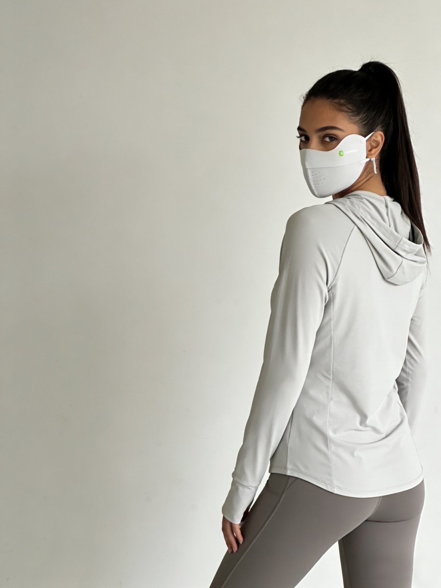 Silk Cooling UV Protection Face Mask