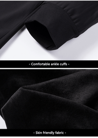 3 Area Heated Fleece Pants ankle cuffs 