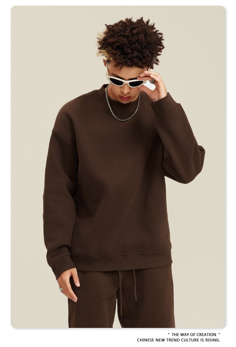 Fleece Sweatshirt and Sweatpants Set