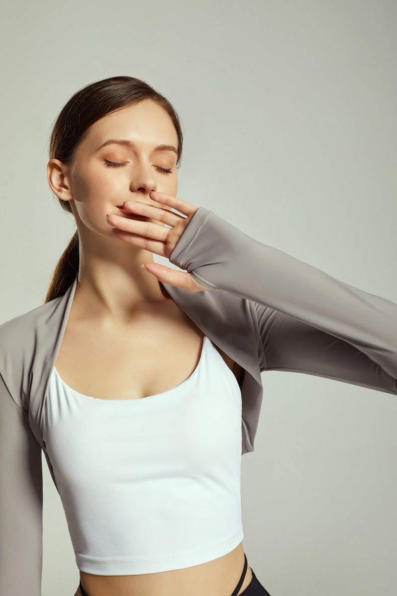 UPF 50+ Cropped Sport Bolero | Sun Protection Arm Wrap