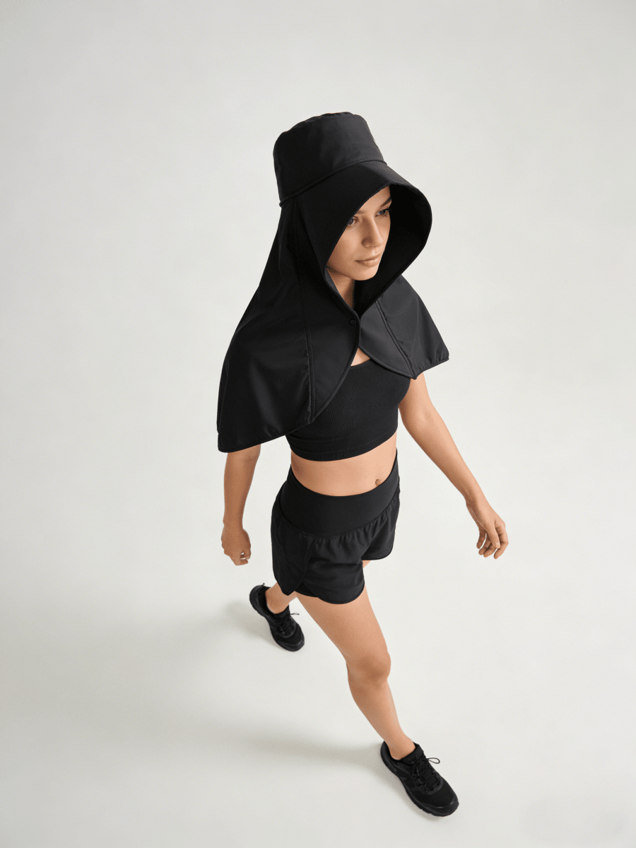 UPF 50+ Sun Hat with Neck Flap & Cape