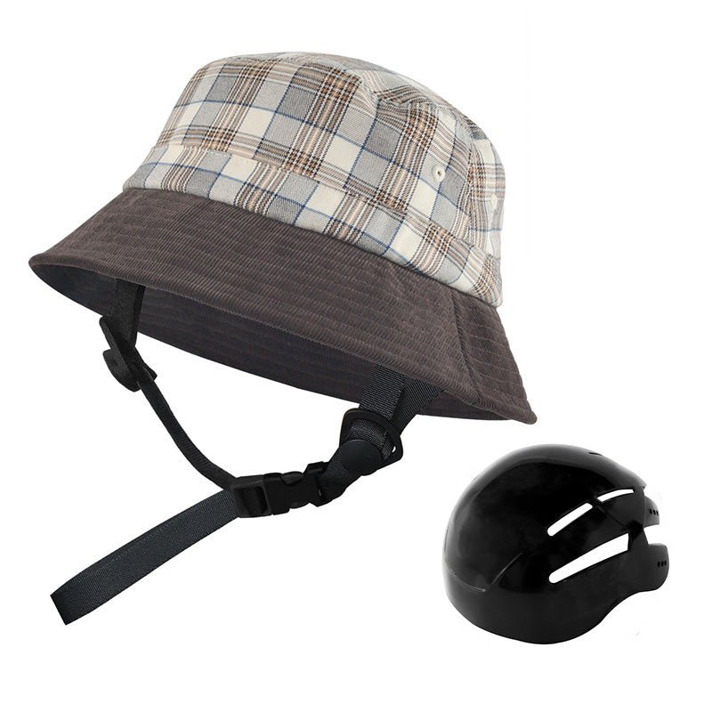 UPF 50+ Plaid Bucket Hat