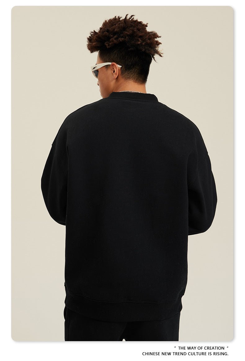 Fleece Sweatshirt and Sweatpants Set