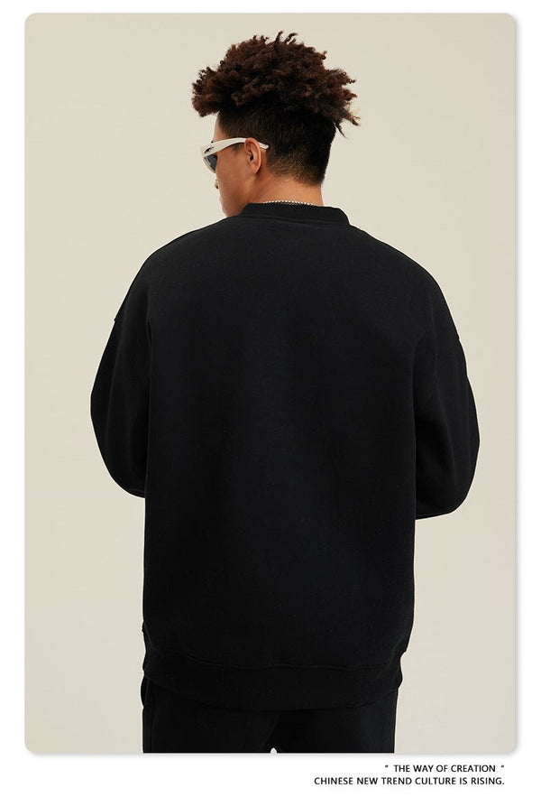 Fleece Sweatshirt and Sweatpants Set