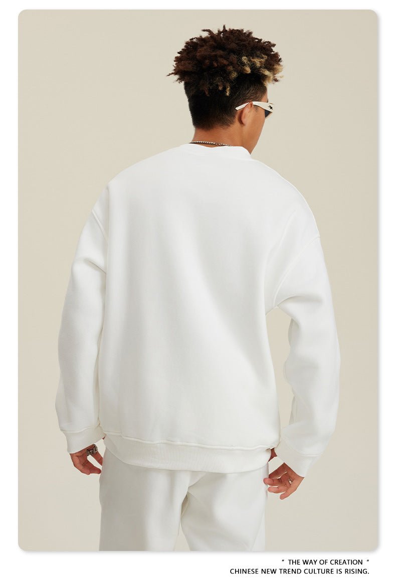 Fleece Sweatshirt and Sweatpants Set