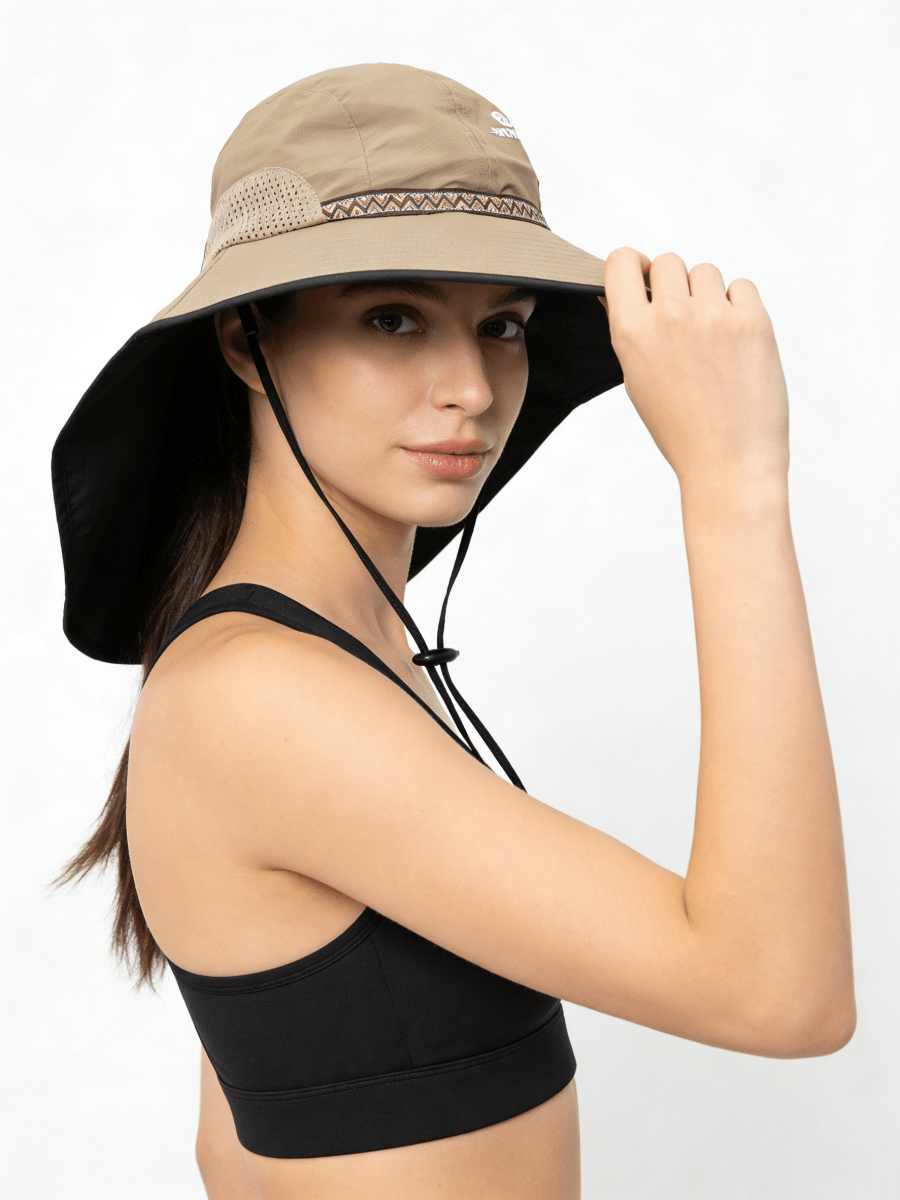 UPF 50+ Cycling Sun-Shield Hat