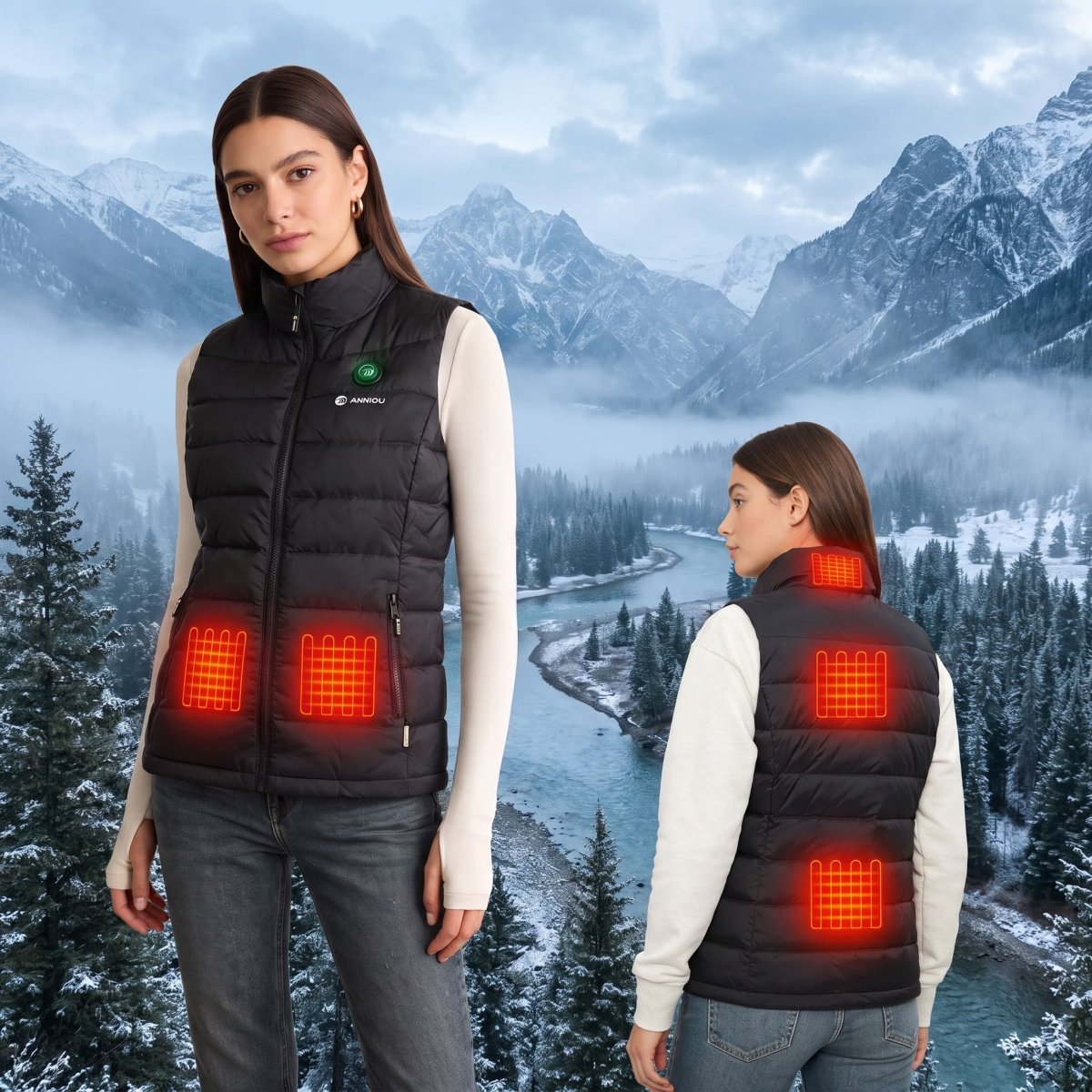 5 heat zone gilet