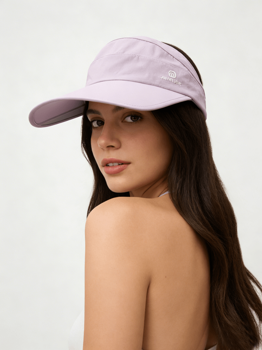 UPF 50+ Wide Brim Visor Hat