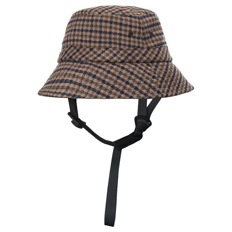 UPF 50+ Plaid Bucket Hat