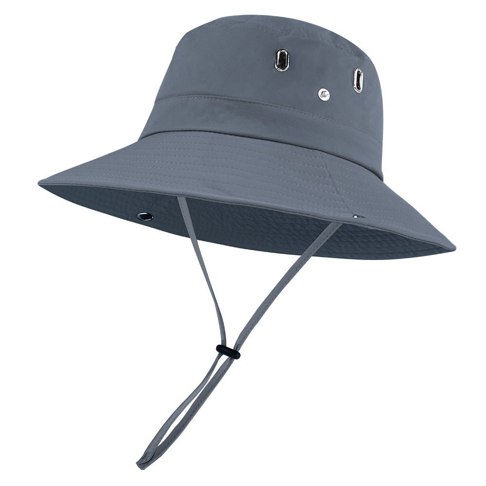UPF50+ Wide Brim Foldable Bucket Hat