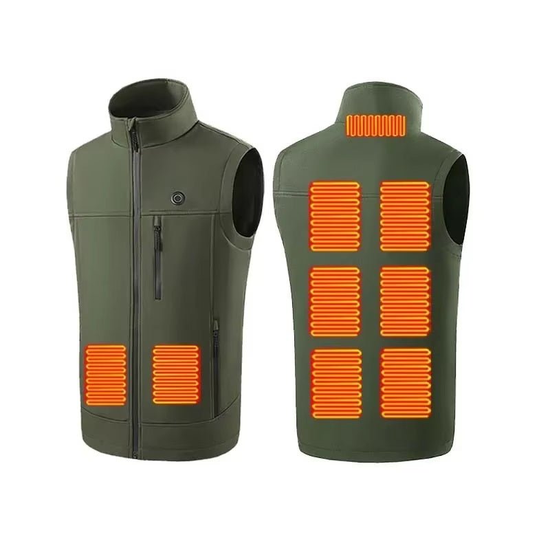 9 Area Softshell Heated Vest - Sidiou Group