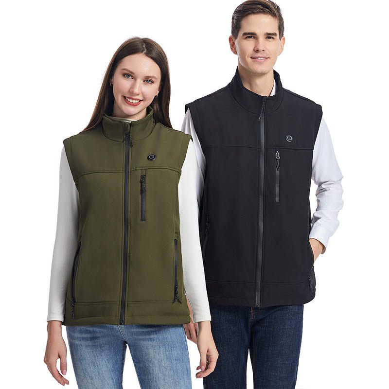 9 Area Softshell Heated Vest - Sidiou Group