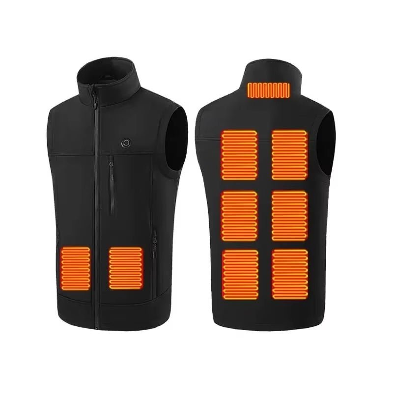 9 Area Softshell Heated Vest - Sidiou Group