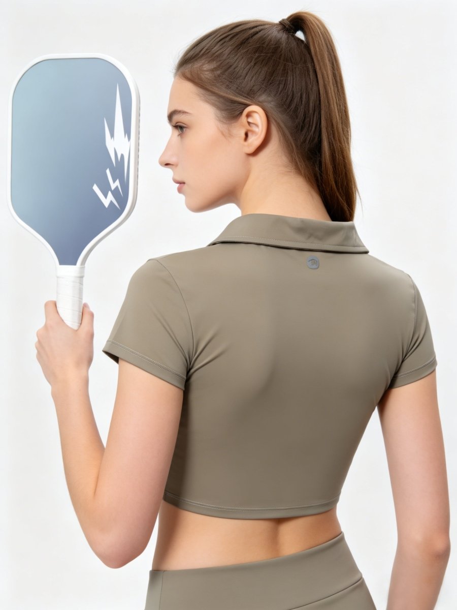 UPF 50+ V-Neck Pickleball Top