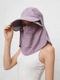 Sun Hat with Face Protection UPF 50+