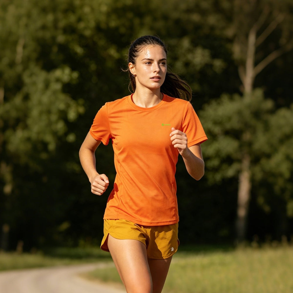 Orange Sports T-shirt 