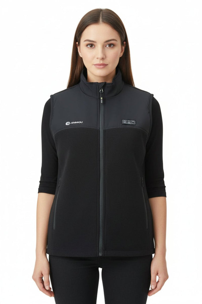 Anniou heated fleece vest