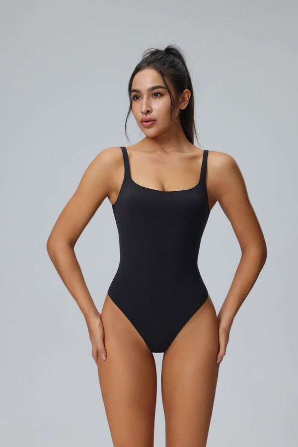 Anniou strap #black Shaping Yoga Bodysuit