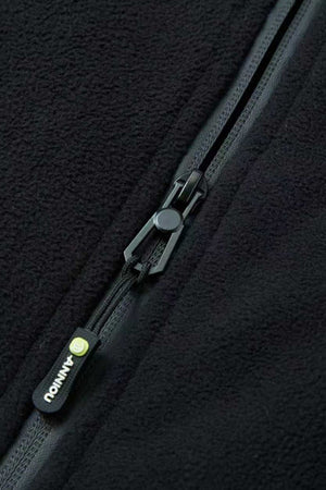 Anniou zipper for a heated vest