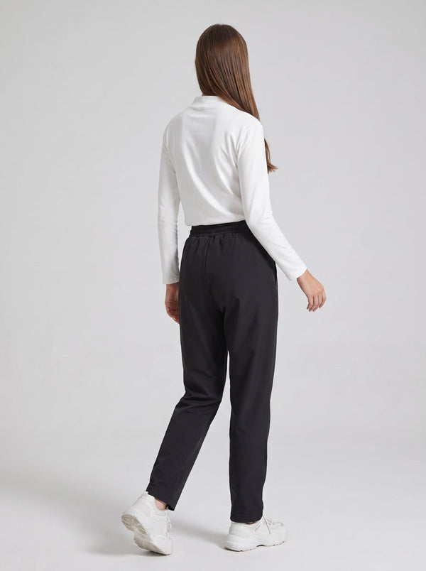 Back of #Black Heated Sweatpants