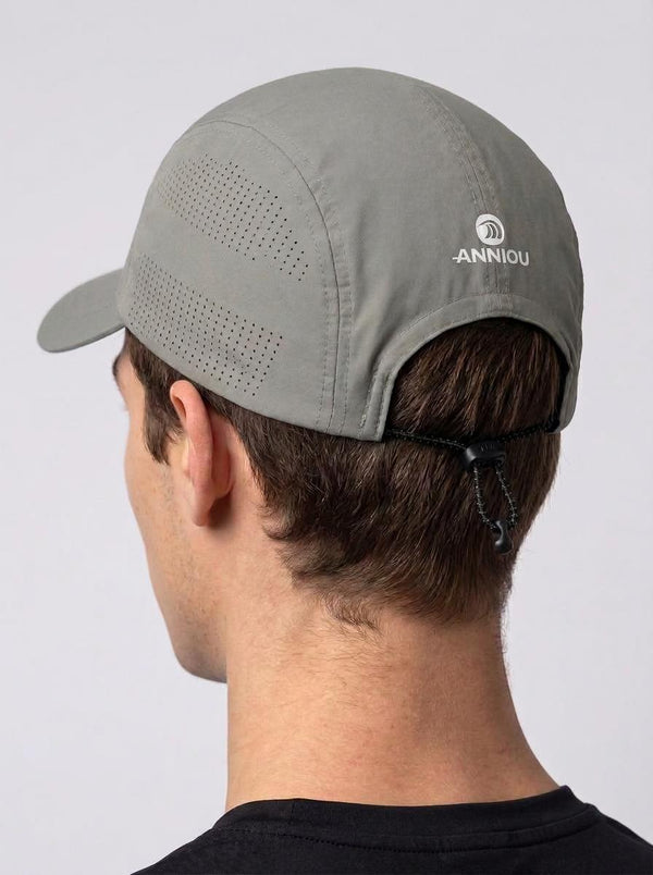 #Grey Back of UPF50+ Foldable Baseball Cap