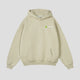 Beige  Oversized Pullover Urban Sports Hoodie by Anniou