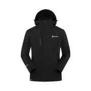 Black 3-in-1 Removable Shell Jacket 