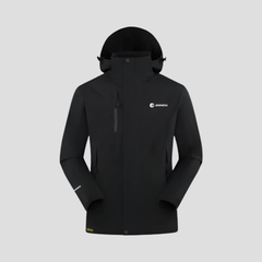 Black 3-in-1 Removable Shell Jacket 