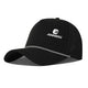 Black 5 Panel Baseball Cap UPF50+