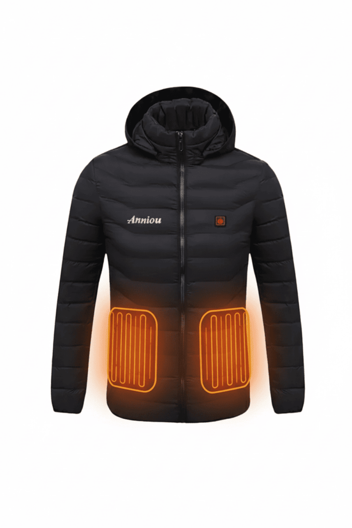 Single Button Heated Down Jacket