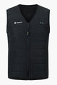 Black Anniou V Neck heated vest