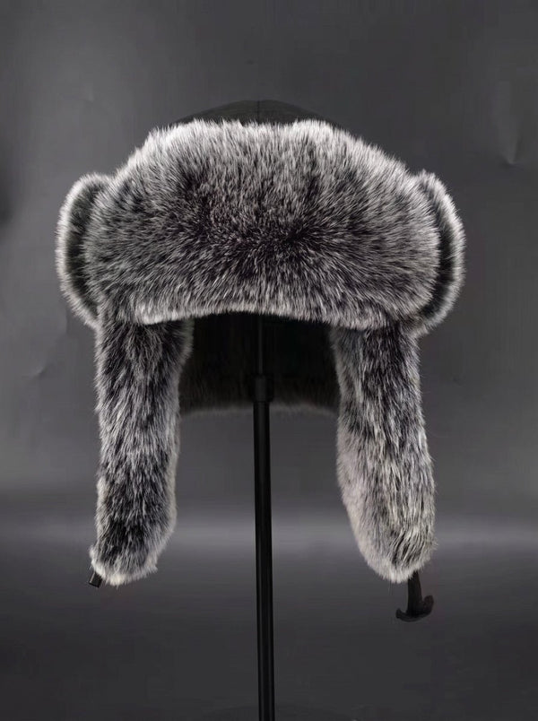 #Black Ear Protecting Cold Weather Hat