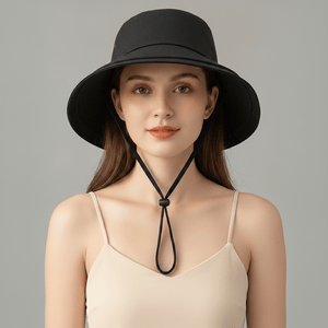 #Black Expedition Sun Hat UPF 50+