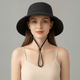 Black Expedition Sun Hat UPF 50+