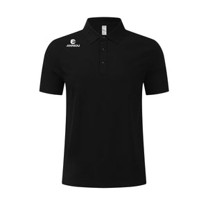 Black Golf Polo Shirt UPF 50+ 
